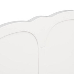 Statement Furniture Romance French Style 5Ft King Size Bed Frame - True White - thumbnail 7