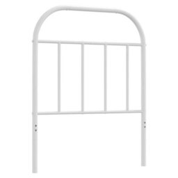 Berkfield Metal Headboard White 75 Cm - thumbnail 2