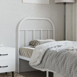 Berkfield Metal Headboard White 75 Cm - thumbnail 3