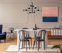 Luminosa Lighting Luminosa Portel Industrial, Retro 8 Light Multi Arm Pendant Ceiling Light, E27 - thumbnail 2