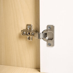 Wyld And Coco Novahome Two-Door Bookcase White And Light Brown, Tall Open Shelves And Concealed Cupboard - thumbnail 6