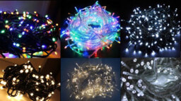 Best Artificial 750 Warm White Low Voltage Mains Powered Led Waterproof String Lights With Optional Timer & Memory (Black Cable) - thumbnail 9