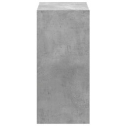 Berkfield Bookcase Concrete Grey 68.5X32X68.5 Cm Engineered Wood - thumbnail 5