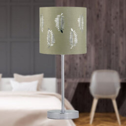 First Choice Lighting Set Of 2 Fern - Sage Green Cut Out 15.5Cm Table Lamp Shades - thumbnail 7