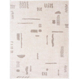 Livabliss Fossay Shaggy-Washable Beige Grey Modern Hig Pile Living Bedroom Rug 200 X 275 Cm Easy Care, Non Shedding - thumbnail 1