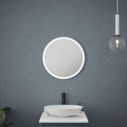 Bubly Bathrooms Oslo 600mm Circular Led Bathroom Mirror With Anti-Fog Demister & Natural White Diffused Light (Ip44) - thumbnail 3