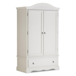 Statement Furniture Romance Double Wardrobe With Drawer - Antique White - thumbnail 3