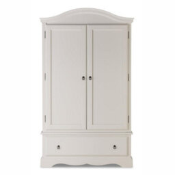 Statement Furniture Romance Double Wardrobe With Drawer - Antique White - thumbnail 4