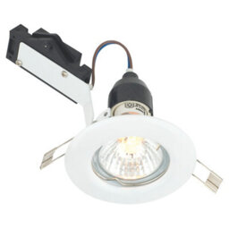 Lap White Non-Adjustable White Contractor Downlight No Ip Rating, Pack Of 10 - thumbnail 1