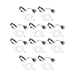 Lap White Non-Adjustable White Contractor Downlight No Ip Rating, Pack Of 10 - thumbnail 2