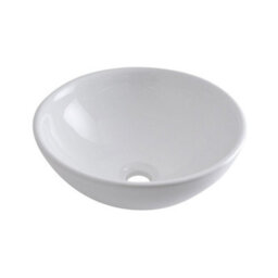 Homestylestore 840mm Light Grey And Oak Bathroom Vanity Unit With Round Countertop Basin And Gold Round Handle - thumbnail 4
