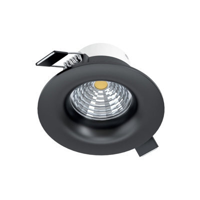 Black Aluminium 6W Built-In Led Flush Downlight For Walls And Ceilings - image 1