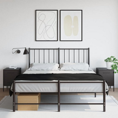 Berkfield Bedside Cabinets 2 Pcs Black 36X39X50.5 Cm Steel - image 1
