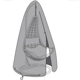 Charles Bentley Rattan Swing Seat Cover - Black - thumbnail 3