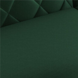 Yaheetech Velvet 2 Seater Convertible Sofa - Green - thumbnail 6