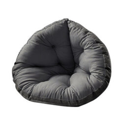 Living And Home Grey Outdoor Garden Egg Swing Chair Seat Pad Cushion,hanging Basket Hammock Cushion For Indoor Outdoor - thumbnail 4