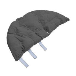 Living And Home Grey Outdoor Garden Egg Swing Chair Seat Pad Cushion,hanging Basket Hammock Cushion For Indoor Outdoor - thumbnail 5