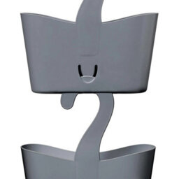 Luxury Hanging Shower Caddy - Humidity-Resistant, Easy No-Drill Installation - thumbnail 4