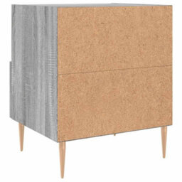 Berkfield Modern Bedside Cabinets 2 Pcs Grey Sonoma 40X35X47.5 Cm Engineered Wood - thumbnail 9