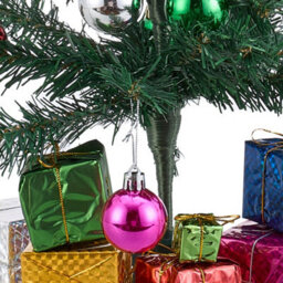 Living And Home Mini Christmas Tree With Bells And Lights, 19Cm W X 50Cm H - thumbnail 3