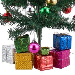 Living And Home Mini Christmas Tree With Bells And Lights, 19Cm W X 50Cm H - thumbnail 6