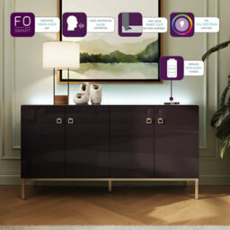 Frank Olsen  Lyra Sideboard Plum Black