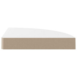 Vidaxl Floating Corner Shelves 2 Pcs High Gloss White 25X25X3.8 Cm Mdf - thumbnail 5
