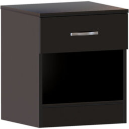 Lassic Vida Designs Riano Black 1 Drawer Bedside Chest (H)470mm (W)400mm (D)360mm - thumbnail 8