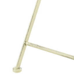 Wyld And Coco Provencal Garden Foldable Distressed Iron Bar Table For 2, Light Green French Retro Style - thumbnail 8