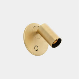 Luminosa Lighting Luminosa Chic Reading Wall Light Matte Gold Led 3.9W 2700K Touch Dimming - thumbnail 1