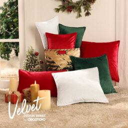 Deconovo Set Of 2 Decorative Cushion Covers Sofa Outdoor Cushion Cover Decoration For Bedroom 50 X 50 Cm White Velvet Pillowcase - thumbnail 4
