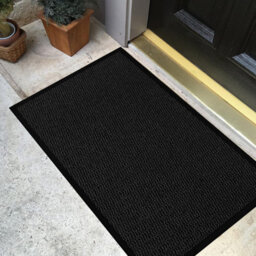 Barrier Mat 50 X 80 Cm Black Anti-Slip Waterproof Door Mat - thumbnail 2