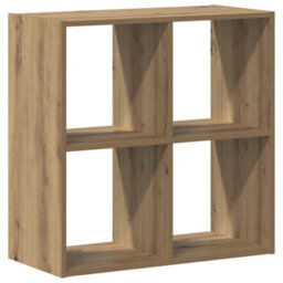 Walplus Bookcase Artisian Oak 68.5X32X68.5 Cm Engineered Wood - thumbnail 2