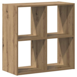 Walplus Bookcase Artisian Oak 68.5X32X68.5 Cm Engineered Wood - thumbnail 6
