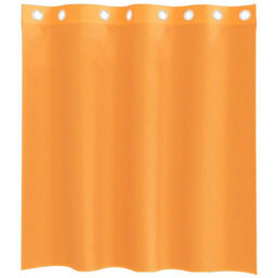 Berkfield Voile Curtains With Grommets 2 Pcs Orange 140X140 Cm - thumbnail 4