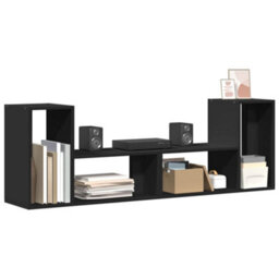 Berkfield Tv Cabinets 2 Pcs Black 75X30X50 Cm Engineered Wood - thumbnail 5