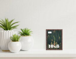 10X8 Walnut Picture Frame (25.4 X 20.3Cm) Poster, Photo, Artwork, Gallery Wall Or Print - thumbnail 2