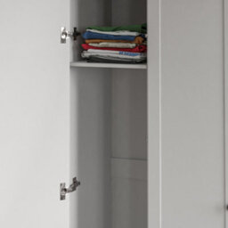 Lassic Vida Designs Arlington White 3 Door 2 Drawer Wardrobe (H)1800mm (W)1090mm (D)520mm - thumbnail 6