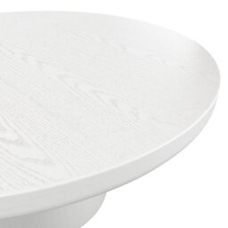 Wyld Haus Khali Round White Oak Veneer Coffee Table 1000mm X 380mm - thumbnail 4