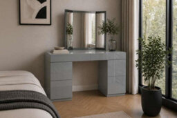 Birlea Liberty Dressing Table Mirror Only Grey Glass - thumbnail 5