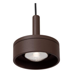 Lucide Lenz Led Outdoor Ceiling Spotlight Rust Brown - thumbnail 6