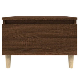 Berkfield Side Table Brown Oak 50X46X35 Cm Engineered Wood - thumbnail 6