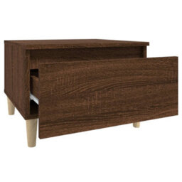 Berkfield Side Table Brown Oak 50X46X35 Cm Engineered Wood - thumbnail 7