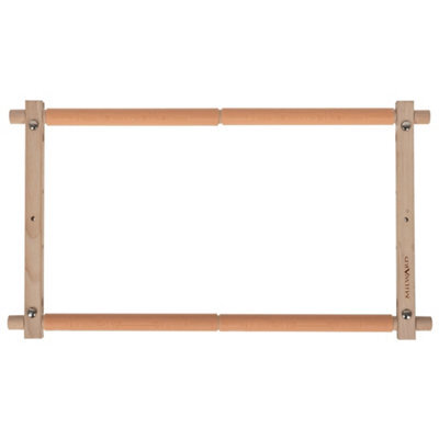 Milward Rotating Tapestry Frame - Beech Wood 45.7X30.5Cm Clip-On Frame For Needlecraft & Embroidery - image 1