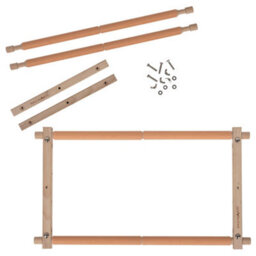 Milward Rotating Tapestry Frame - Beech Wood 45.7X30.5Cm Clip-On Frame For Needlecraft & Embroidery - thumbnail 7