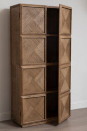 Orsina Stylish Cabinet, Functional Design Storage Cabinet For Livingroom, Premium Solid Wooden Display Cabinet - thumbnail 3
