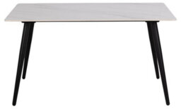 Furniture To Go Wicklow Ceramic Dining Table Brown/black - thumbnail 2