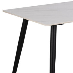 Furniture To Go Wicklow Ceramic Dining Table Brown/black - thumbnail 5