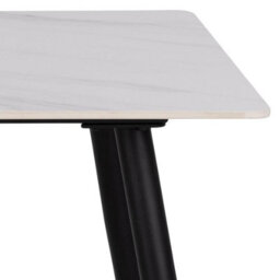 Furniture To Go Wicklow Ceramic Dining Table Brown/black - thumbnail 4
