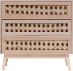 Spot On Dealz  Rattan Bedside Cabinet Chest Of Drawers Small Bed Side Table - thumbnail 2